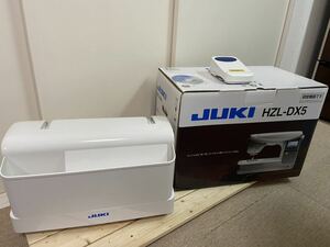 ☆JUKI　ミシン　本体　HZL-DX-5　ジューキ　未使用に近い