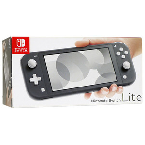 【中古】任天堂 Nintendo Switch Lite(ニンテンドースイッチ ライト) HDH-S-GAZAA グレー 本体のみ 元箱あり [管理:1350008037]