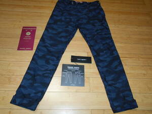 1 piu 1 uguale 3・GOETHE 旅ジャケシリーズ NEW TRAVEL PANTS navycamo