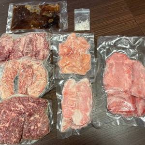 お得な焼肉セット※送料お客様負担、落札後連絡・他の商品と混載可能