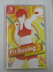 054) 未開封 Switchソフト Switch Fit Boxing 2 -リズム＆エクササイズ- ②