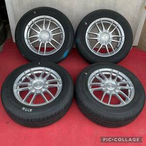 (商品番号668)15インチ社外マルチホイール195/65R15 pcd 100/114.3＋45 TOYO夏タイヤ アリオン、エスクァイア、オーリス、カローラアクシオ