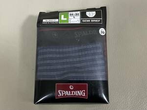 SPALDING ブリーフ サイズL ビキニブリーフ スポルディング 未使用 