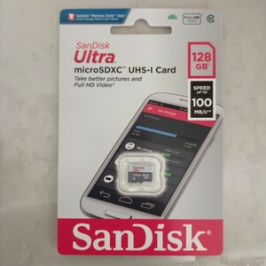 サンディスク　サンディスク　microSDカード 128GB 　マイクロSD　SanDisk