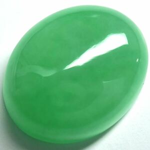 9ctUP!! ☆天然本翡翠9.235ct☆A 約15.0×12.0mm ルース 裸石 宝石 ジュエリー ジェダイト ヒスイ jade jadeite 