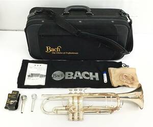 Bach トランペットTR400 SP W ケース付き 金管楽器 吹奏楽 ブラスバンド 演奏 音楽 バック