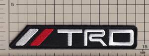 トヨタ TRD レーシング デベロップメント アイロンパッチ アイロンワッペン TRD TOYOTA iron ironpatch Racing Development TRD