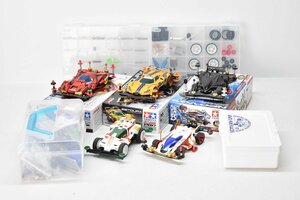 組立済 タミヤ ミニ四駆 未開封パーツ含む / ケース等 大量まとめて[TAMIYA][ブロッケンG][エストゥーラ][NEO-VQS][PRO][k0]H