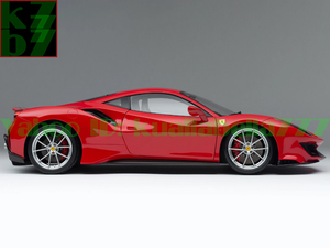 【玩具模型】AMALGAM FERRARI 488 PISTA 2015 アマルガムフェラーリ 488 PISTA スーパーカー合金模型車ミニカーコレクション1:8スケールS54