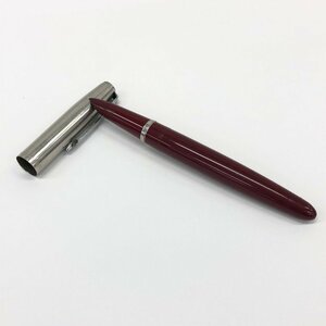 PARKER　パーカー　万年筆　 21　ワインレッド×シルバーカラー【CEAN9016】