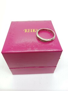 １円～　REIKA　シルバーリング　With　You　Forever　リング 指輪 アクセサリー　銀　箱付き　ケースあり　ファッション　オリジナル　