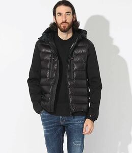 22AW 15万4000円　モンクレール グルノーブル ダウン パーカー ブラック　国内正規品　MONCLER　#A1