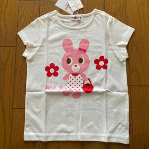 SALE 新品　ミキハウス　日本製　半袖Ｔシャツ　110 白　キッズ Tシャツ