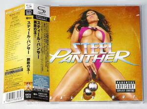 STEEL PANTHER Balls Out 鋼鉄の玉!+ボーナス2曲 2011年日本盤帯付きSHM-CD UICU-1214 スティール・パンサー