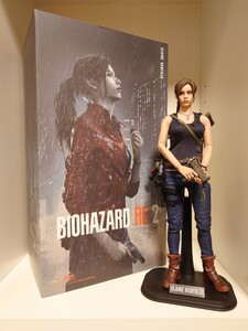 【開封品】 DAM TOYS バイオハザード BIOHAZARD RE:2 クレア・レッドフィールド 1/6 コレクティブルアクションフィギュア ダムトイ ノーツ