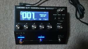 美品 ★BOSS GT-1000 CORE ★ ボス ギタープロセッサー マルチエフェクター