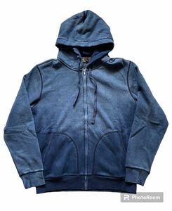 RRL Double RL ダブルアールエル フルジップ スウェットフーディ L