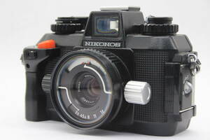 【返品保証】 ニコン Nikon NIKONOS IV-A ブラック 35mm F2.5 水中カメラ s9254