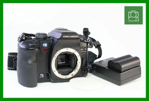 【同梱歓迎】【動作保証・点検済】良品■KONICAMINOLTA α-7 DIGITAL ボディ■バッテリー付き・チャージャー付き ■YYY209