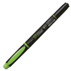 トンボ鉛筆 蛍光ペン 蛍コート 黄緑色 10本 WA-TC92-10P