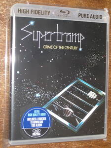 SUPERTRAMP スーパートランプ / CRIME OF THE CENTURY (40周年記念盤) 2014年発売 A&M ハイレゾ Blu-ray Audio 輸入盤