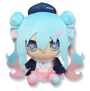 Hatsune Miku soft toy figure 初音ミク ぬいぐるみ きゅるまるBIGぬいぐるみ 恋するセーラー服 初音 ミク 未来 VOCALOID ボカロ b