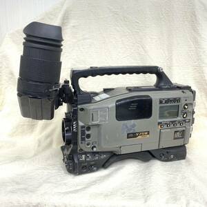 ☆池上/Ikegami！業務用ビデオカメラ！HL-V75W N！VF 2-2付き！(NNW-073)「120サイズ」☆