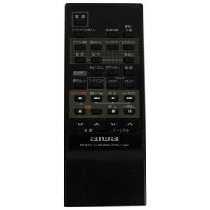 【中古】【ゆうパケット対応】AIWA オーディオリモコン RC-T200 [管理:1150025488]