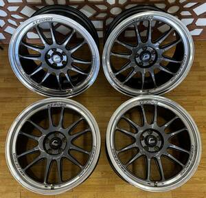 希少性 ！！！Cosmis Racing XT-206R グロスガンメタル 機械加工リップ付き 18x9.5(+41)5x100 BRZ FT86 プリウス