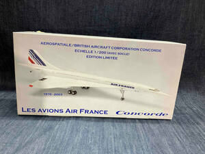 ホーガン 1/200 ダイキャスト エールフランス限定公式モデル コンコルド引退記念Air France Concorde No.8911(26-08-06)