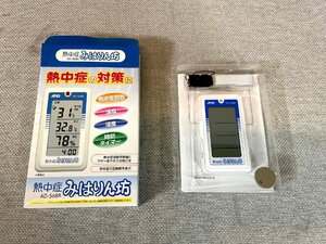 TS1593_Ts◆長期保管品◆AND◆熱中症みはりん坊◆AD5688◆取説付き　電池1個◆W46 H82 D10◆