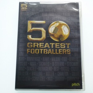 DVD 50 Greatest Footballers 5枚組 再生注意有 PAL方式 輸入盤 / ペレ マラドーナ ジーコ ロナウド ロナウジーニョ 他