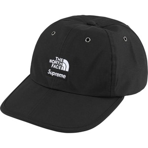 【新品未使用】Supreme x North Face Split 6-Panel（Black）／黒／ノースフェイスコラボ 2024SS