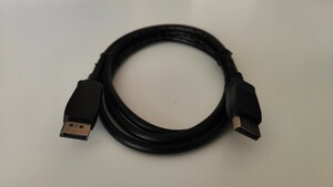 ディスプレイポートケーブル　Displayport ケーブル　未使用　HPパソコンに付属
