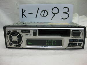 K-1093　MITSUBISHI　ミツビシ　三菱　ADDZEST アゼスト製　ARB2650　1Dサイズ　カセットデッキ テープデッキ　故障品
