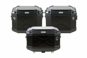 ヘプコ＆ベッカー XPLORER 3BOXセット トップケース45+サイドケース40 ブラック KAWASAKI