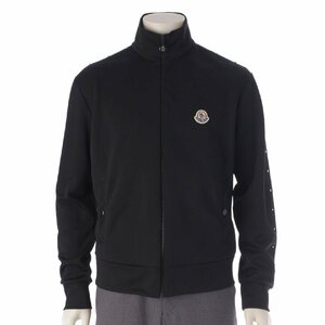 【モンクレール】Moncler　メンズ 21年 ZIP UP CARDIGAN スタッズ トラックジャケット ブルゾン ブラック S 【中古】【正規品保証】204893