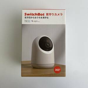 【1円オークション】 スイッチボット(SwitchBot) 防犯カメラ Alexa 屋内 カメラ ネットワークカメラ ベビーモニター TS01B001239