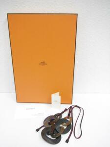 1/HERMES エルメス バッファローホーン ネックレス