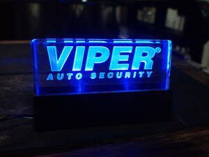 [値下げ]VIPER アクリルプレート ブルー