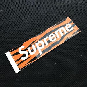  Supreme 11SS ZEBRA Sticker シュプリーム ゼブラ ボックスロゴ ステッカー タイガーカモ オレンジ Box Logo Tiger Camo