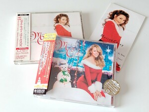 【日本盤3枚セット】Mariah Carey / Merry Christmas(SRCS7492)/Merry Christmas Ⅱ You(UICL1107)/恋人たちのクリスマス(8cmCD SRDS8291)