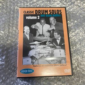 希少 中古Classic Drum Solos And Drum Battles Vol.2 ジャズドラム　JAZZ DRUM DVD
