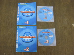 126-3-5/DVD 「やべっち F.C. 99 VOL.1、2」 2枚セット レンタル品 矢部浩之