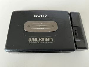 1円スタート SONY カセットウォークマン WALKMAN WM-EX811 カセットプレーヤー ブラック ソニー 
