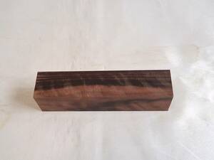 ☆　希少　縞黒檀　縮杢　Curly Macassar Ebony　☆　Ｎｏ．０４７３９