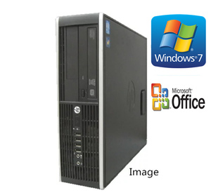 中古パソコン Windows 7 Pro 64bit 正規Microsoft Office Personal 2013付 HP Compaq シリーズ Core i3～ メモリ4G 新品SSD120GB