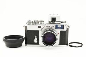 【美品 動作確認済】 Nikon ニコン S3 レンジファインダー + 5cm 50mm f/1.4 Lens + Voigtlander VC Meter 2130516