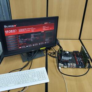 SuperO C7 Z270-CG-L/ATXマザーボード/(LGA1151)INTEL第６,7世代CPU対応/PCパーツ 自作PC DIY 修理材料★通電,BIOS確認のみ