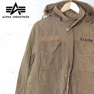 アルファ インダストリーズ ALPHA INDUSTRIES■ミリタリージャケット/エドウィン■M■ブラウン ※NK3d28068